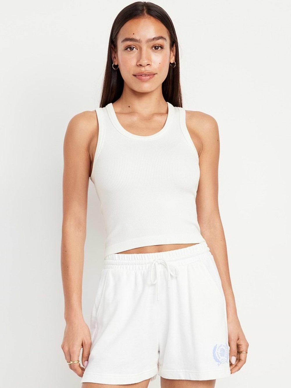 4/$25 • Old Navy Magnolia Exhale Seamless Fitted Rib Tank